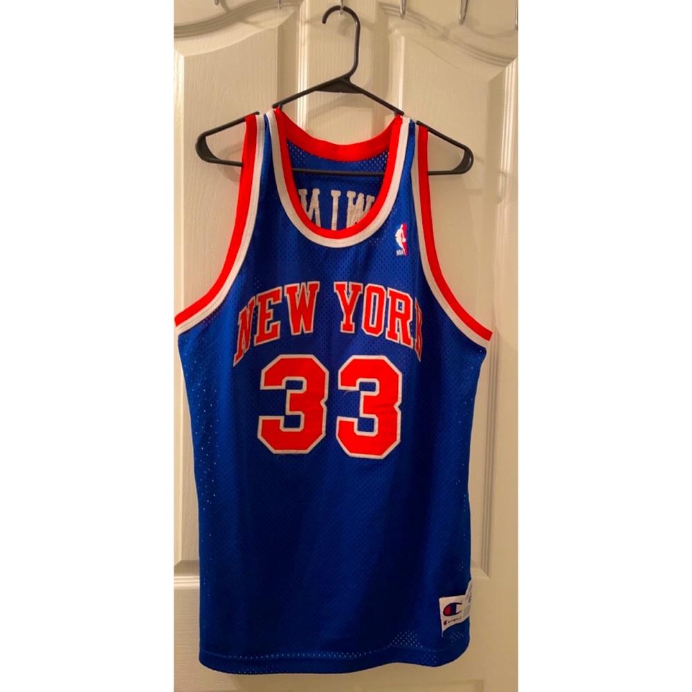 Vintage Patrick Ewing “Size 48” Knicks Jersey